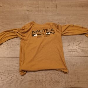 Nautica Tan Long Sleeve Tee